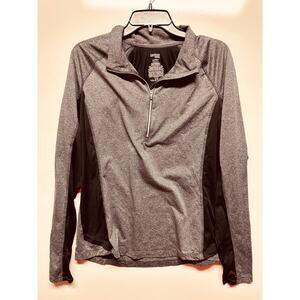 Danskin Now Women's Semi Fitted Quarter Zip Pullover Size XL